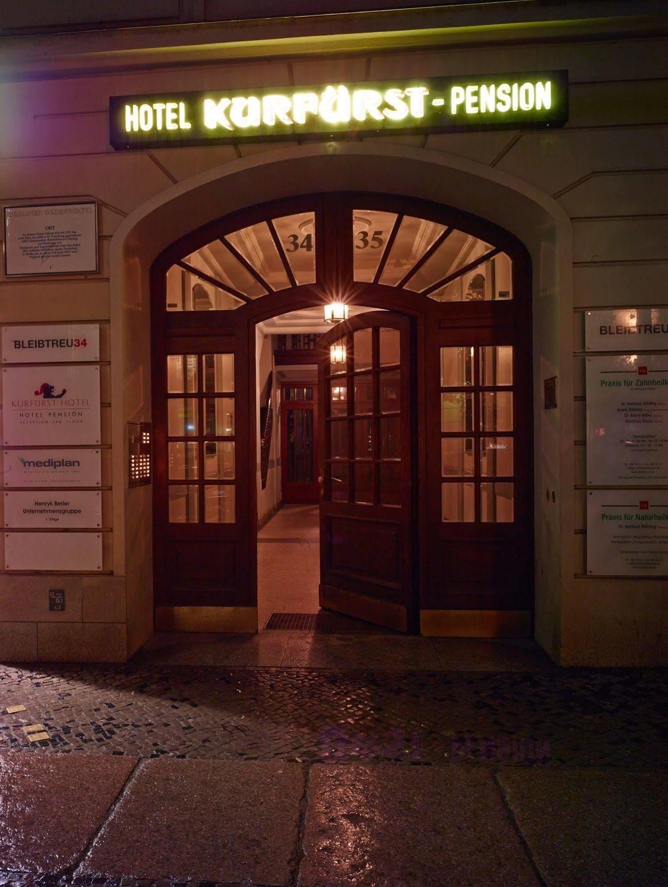 Kurfuerst Am Kurfuerstendamm Hotel Berlin Exterior photo